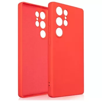 Beline Silicone Case Samsung S25 Ultra tok, piros
