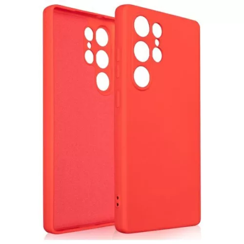 Beline Silicone Case Samsung S25 Ultra tok, piros