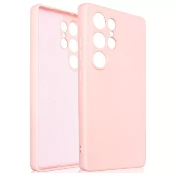 Beline Silicone Case Samsung S25 Ultra tok, rozéarany