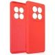 Beline Silicone Case Xiaomi Redmi Note 14 Pro tok, piros