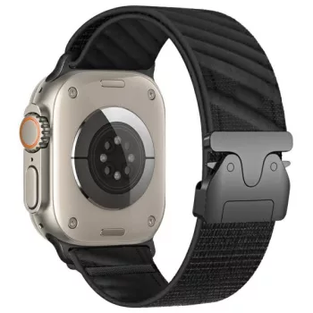   Beline óraszíj Apple Watch Oblique         42/44/45/49mm tok, fekete