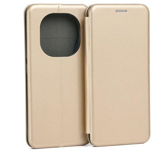 Beline Book Magnetic oldalra nyíló tok Xiaomi Redmi Note 14 Pro 5G tok, arany