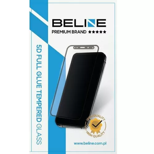 Beline edzett üvegfólia 5D Xiaomi Redmi Note 14 5G fekete