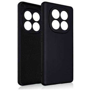 Beline Silicone tok Xiaomi Redmi Note 14 Pro 5G tok, fekete