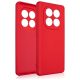 Beline Silicone tok Xiaomi Redmi Note 14 Pro 5G tok, piros
