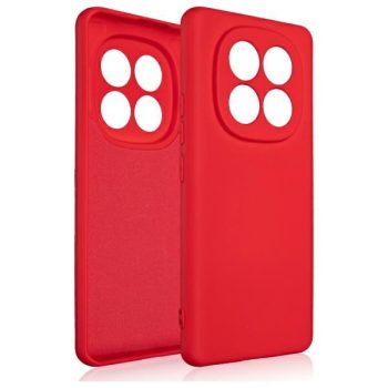   Beline Silicone tok Xiaomi Redmi Note 14 Pro Plus 5G tok, piros