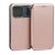Beline Book Case Magnetic iPhone 17 Pro tok, rozéarany