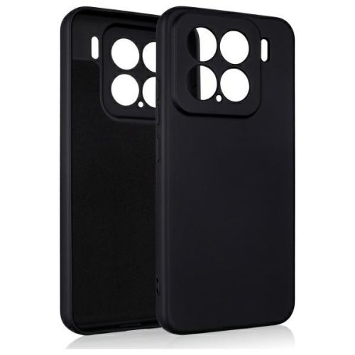 Beline Silicone tok Xiaomi 15 tok, fekete