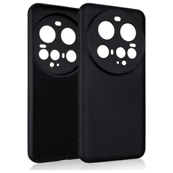 Beline Silicone tok Xiaomi 15 Ultra tok, fekete