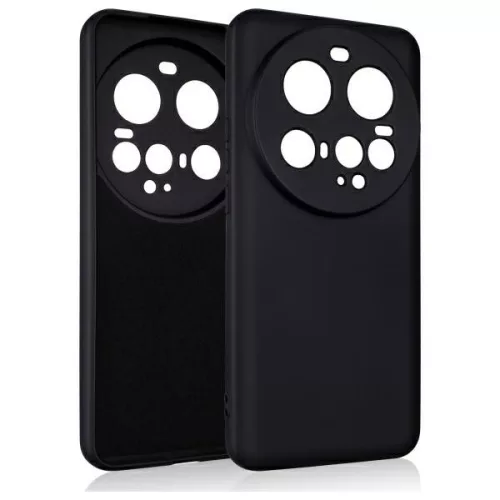Beline Silicone tok Xiaomi 15 Ultra tok, fekete
