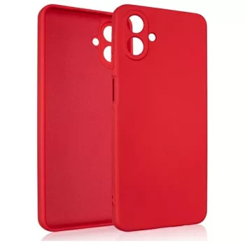Beline Silicone Samsung Galaxy A07 tok, piros