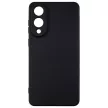 Beline Silicone Samsung Galaxy S25 Edge tok, fekete