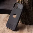 Carbon Case Flexible hátlap, tok iPhone 14 6,1", fekete
