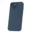 Silicone Case hátlap, tok Samsung Galaxy S24 Plus, sötétkék
