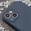 Silicone Case hátlap, tok Samsung Galaxy S24 Plus, sötétkék