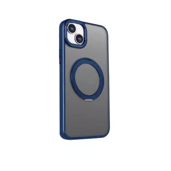   Mag Ring Rotating Case MagSafe hátlap, tok iPhone 14 Pro 6,1", sötétkék