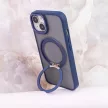 Mag Ring Rotating Case MagSafe hátlap, tok iPhone 14 Pro 6,1", sötétkék