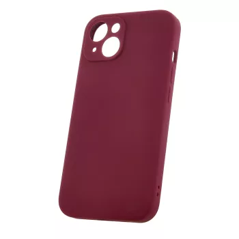   Mag Invisible Case MagSafe hátlap, tok iPhone 15 6,1", bordó