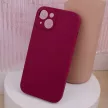 Mag Invisible Case MagSafe hátlap, tok iPhone 15 6,1", bordó