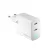 Forever TC-06-65CC GaN PD QC hálózati töltő 2x USB-C 65W, fehér