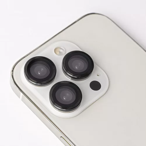 Set of lens glasses kameravédő üvegfólia Samsung Galaxy S24 Plus, fekete (3 db)