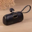 Forever mini power bank MTB-100 22.5W 5000 mAh Lightning, fekete