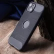 Carbon Case Flexible hátlap, tok iPhone 15 6,1", fekete