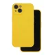 Silicone Case hátlap, tok Samsung Galaxy S23 FE, sárga