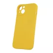 Silicone Case hátlap, tok Samsung Galaxy S23 FE, sárga