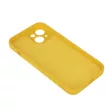 Silicone Case hátlap, tok Samsung Galaxy S23 FE, sárga