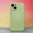 Silicone Case hátlap, tok iPhone 13 6,1", mentazöld