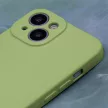 Silicone Case hátlap, tok Samsung Galaxy S23 FE, mentazöld