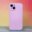 Silicone Case hátlap, tok Samsung Galaxy S23 FE, lila