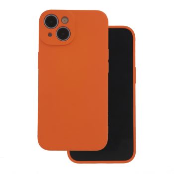   Silicone Case hátlap, tok iPhone 15 Pro 6,1", narancssárga
