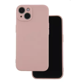   Matt TPU hátlap, tok Samsung Galaxy S23 FE halvány, rózsaszín