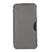 Smart Carbon Case oldalra nyíló tok iPhone 15 Pro 6,1", ezüst