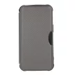 Smart Carbon Case oldalra nyíló tok Samsung Galaxy S23 FE, ezüst