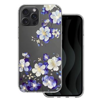   IMD print case iPhone 12 / 12 Pro 6,1" floral tok, színes