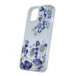 IMD print case iPhone 12 / 12 Pro 6,1" floral tok, színes