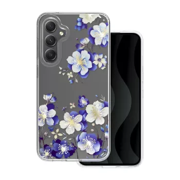 IMD print case Samsung Galaxy S23 FE floral tok, színes