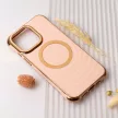 Circle Glam Mag hátlap, MagSafe tok iPhone 14 Pro 6,1", rózsaszín