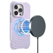 Circle Mag hátlap, MagSafe tok iPhone 15 6,1", lila