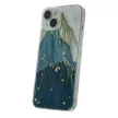 Gold Glam Case iPhone 12/12 Pro 6,1" mountain hátlap, tok, mintás