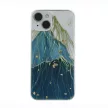 Gold Glam Case iPhone 12/12 Pro 6,1" mountain hátlap, tok, mintás