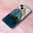 Gold Glam Case iPhone 12/12 Pro 6,1" mountain hátlap, tok, mintás