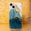 Gold Glam Case iPhone 12/12 Pro 6,1" mountain hátlap, tok, mintás