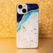 Gold Glam Case iPhone 15 6,1" iceberg hátlap, tok, mintás