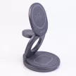 Forever MAWC-200 magnetic vezeték nélküli töltő 15W , szürke 3in1