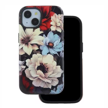   Decor case hátlap, tok iPhone 12 Pro Max 6,7" Garden, mintás, színes