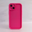 Rim TPU tok iPhone 15 6,1", rózsaszín